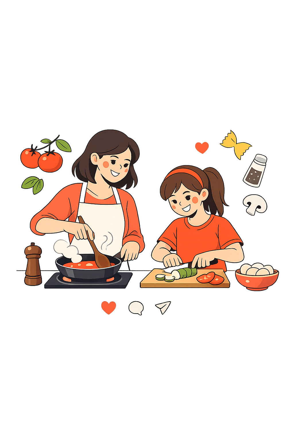Recipy.AI cooking illustration